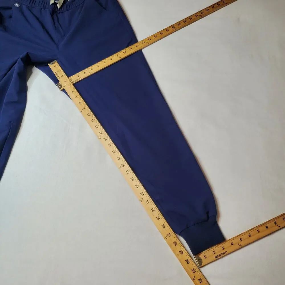 Figs Men's Size M Tansen Jogger Slim-Fit Scrub Pants Blue MXXSW2004S